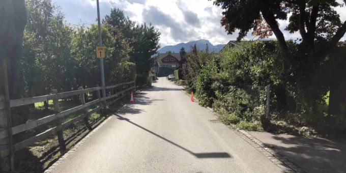 Zwei Personen wurden leicht verletzt. Unfall