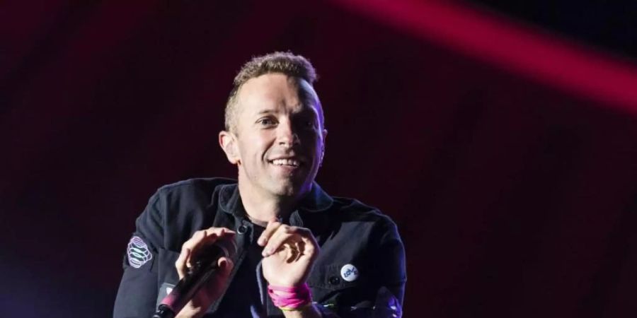 Chris Martin von Coldplay tritt beim Global Citizen Festival auf. Foto: Stefan Jeremiah/FR171756 AP/dpa