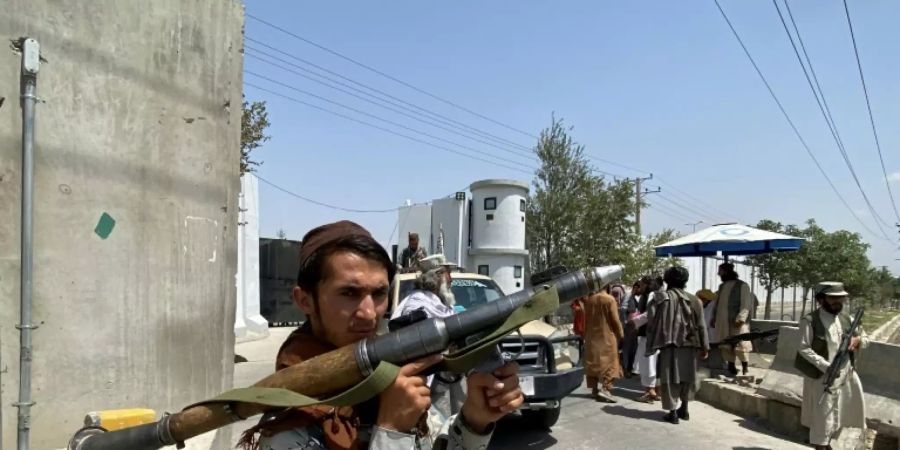 Taliban-Kämpfer in Kabul