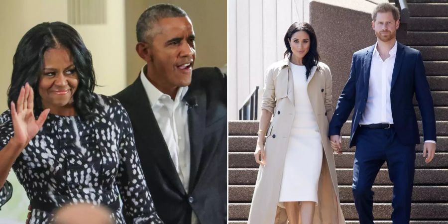 Prinz Harry und Meghan Markle waren einst eng mit den Obamas befreundet.