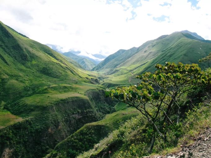 Wunderschöne Natur in Ecuador. Natur