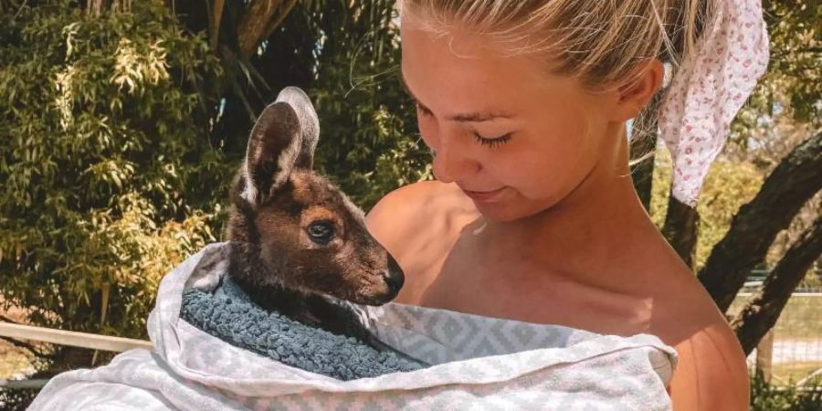 Nicole Pern aus Unna im Ruhrgebiet war schon eine Weile in Australien unterwegs, als plötzlich Corona zuschlug und ihre Pläne durcheinanderwirbelte. Foto: Privat/Nicole Pern/dpa