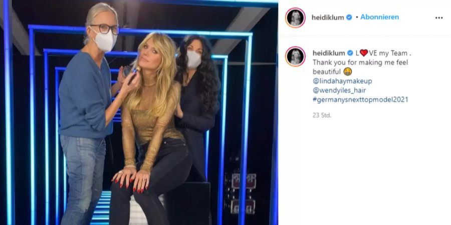 heidi klum gntm