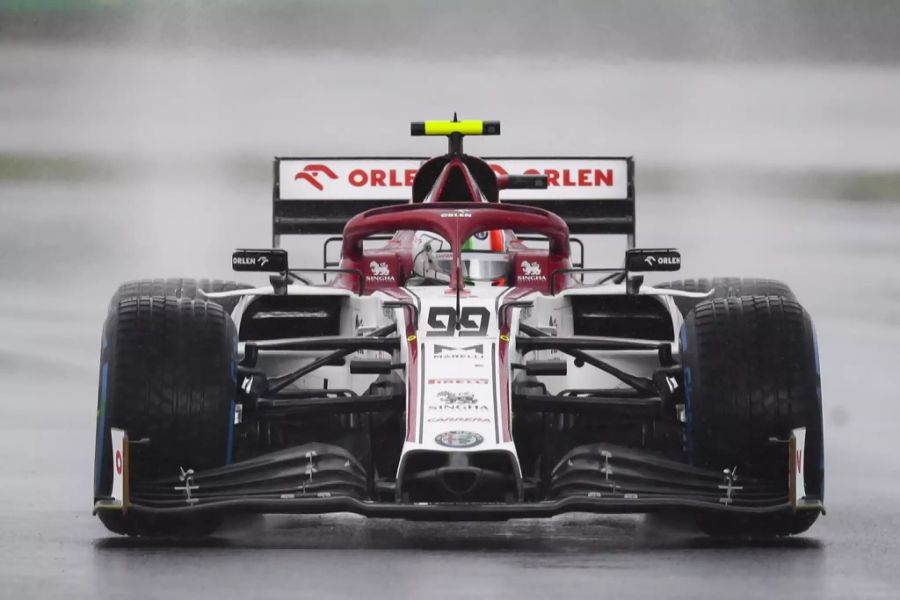 Antonio Giovinazzi überzeugt im Alfa-Sauber.