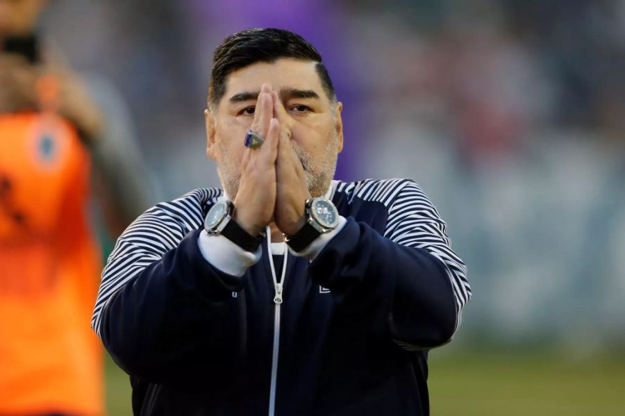 Am 25. November starb Diego Maradona an den Folgen eines Herzinfarkts.