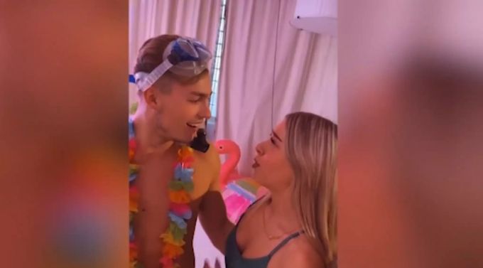 «Love Island»-Star Henrik macht sich über Sandra lustig. «Love Island»