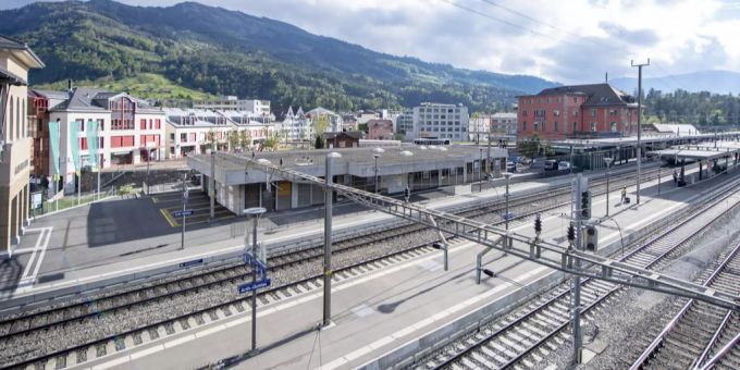 Das Gebiet Bahnhof Süd in Arth soll weiterentwickelt werden. Bahnhof goldau arth