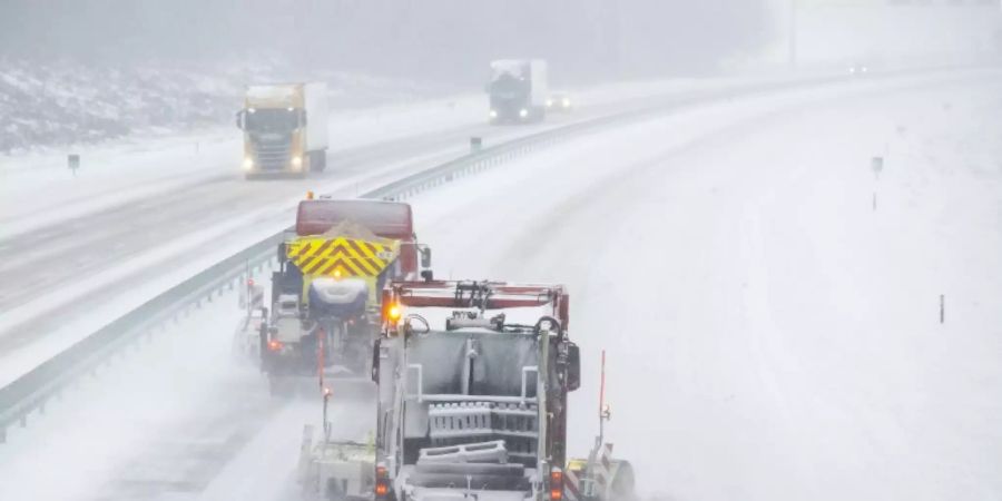 Schneefälle in den Niederlanden