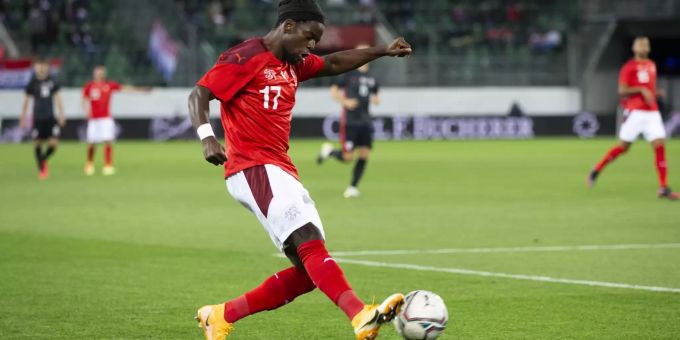 Jordan Lotomba wird bei der Schweizer Fussballnationalmannschaft nicht im Einsatz stehen können. Schweizer Fussballnationalmannschaft