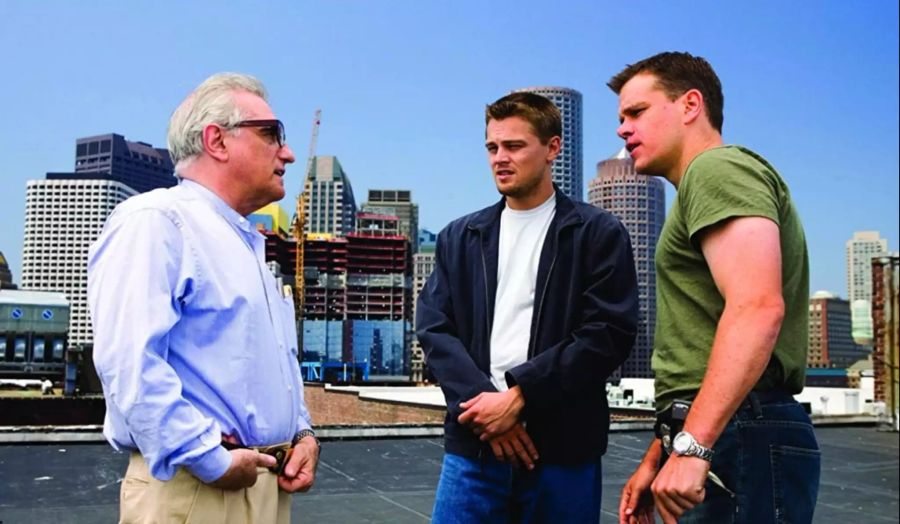 Martin Scorsese, Leonardo DiCaprio und Matt Damon in «The Departed – Unter Feinden» (2006)