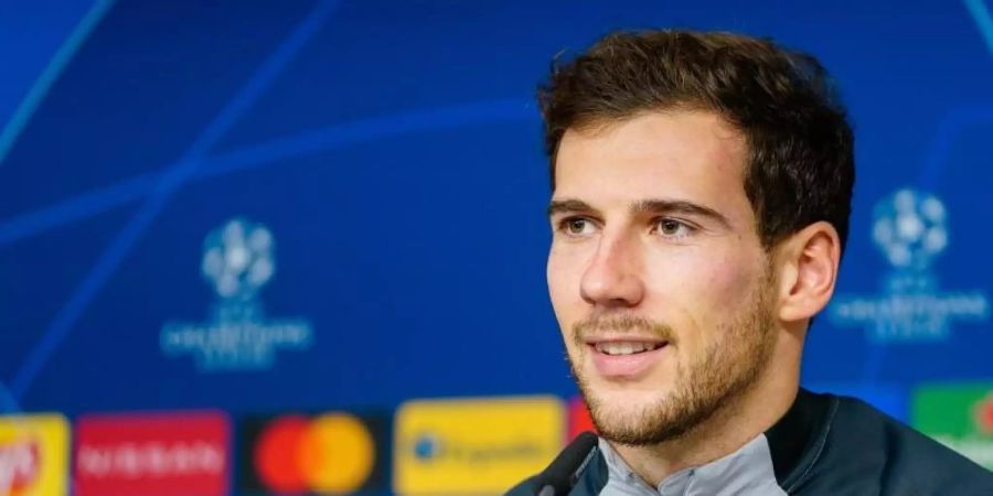 Steht im Bayern-Aufgebot für die Club-WM in Katar: Leon Goretzka. Foto: Marco Donato/FC Bayern München/FCB/dpa