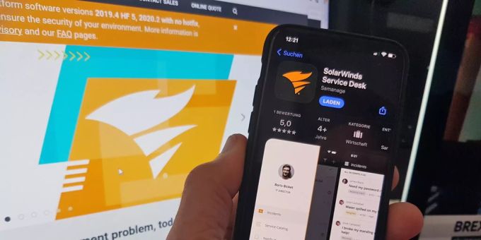 Bei Solarwinds Orion wurden Schwachstellen aufgedeckt. (Symbolbild) solarwinds