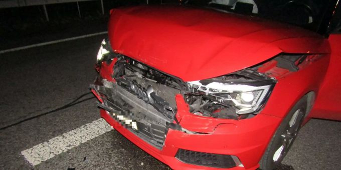 Unfall auf der A3 bei Niederurnen. Niederurnen-