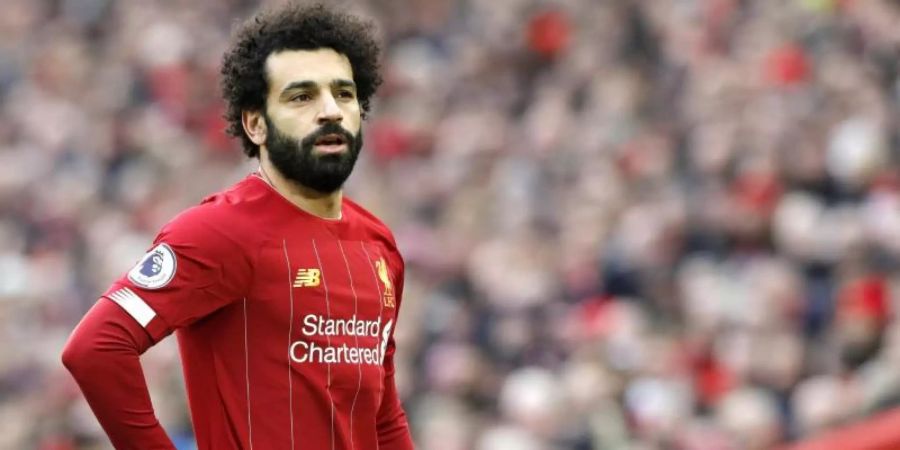 Liverpools Mohamed Salah hatte sich mit dem Coronavirus infiziert. Foto: Peter Byrne/PA Wire/dpa