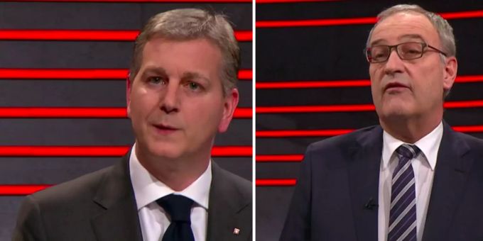 Kapitol & Corona - Parmelin in «Arena» von eigenem SVP-Chef gegeisselt