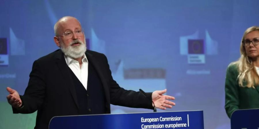 EU-Kommissionsvize Frans Timmermans will eine schärfere Abgasnorm für Autos durchsetzen. Foto: Francisco Seco/AP Pool/dpa