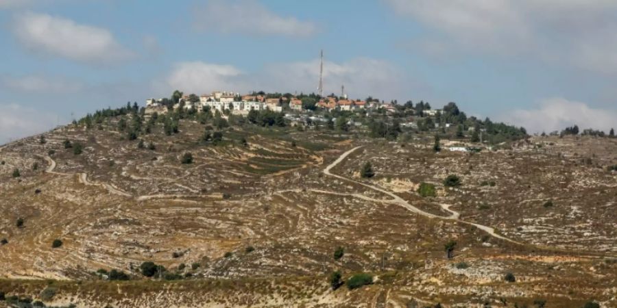 Siedlung Psagot im Westjordanland