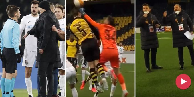 «Schämt euch» - Cluj-Verantwortliche toben nach YB-Penalty gegen Schiri