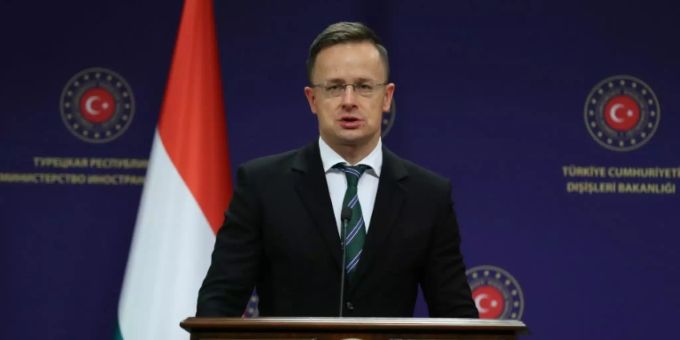 Der ungarische Aussenminister Peter Szijjarto. Peter Szijjarto Aussenminister