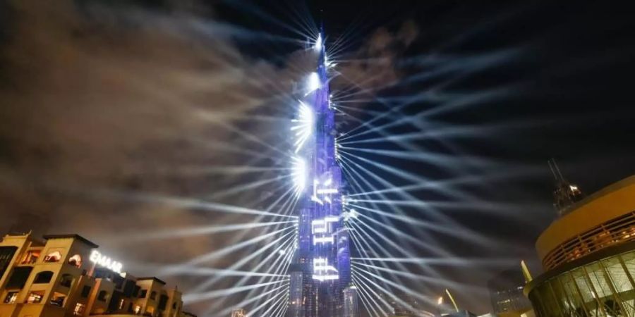 In den Vereinigten Arabischen Emiraten soll das neue Jahr trotz der Pandemie in grossem Stil eingeläutet werden. Foto: -/XinHua/dpa/Archiv