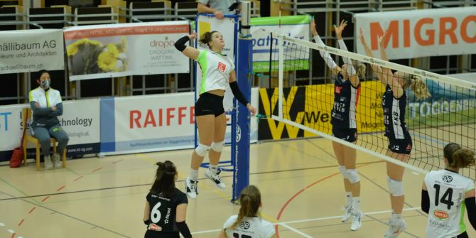 Raiffeisen Volley Toggenburg kommt beim Titelfavorit unter die Räder