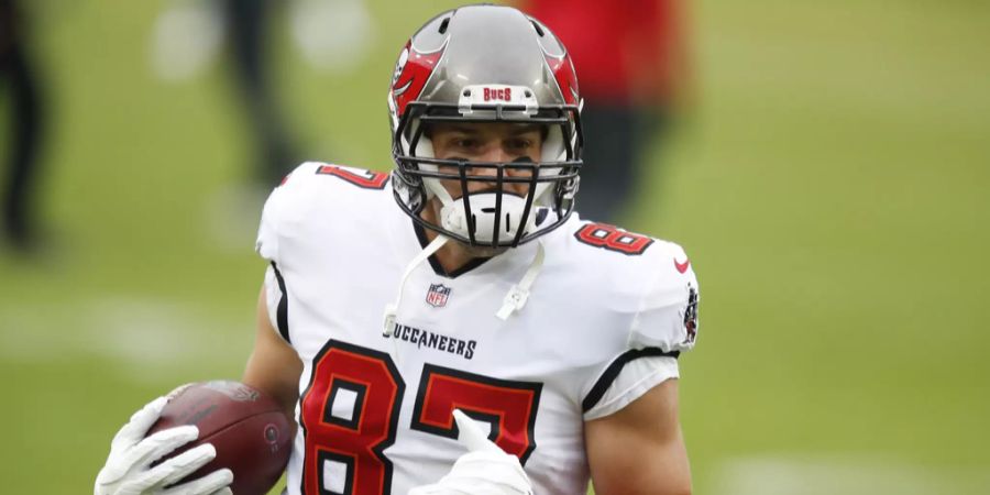 Wieder mit Brady vereint in Tampa Bay: Rob Gronkowski (31)