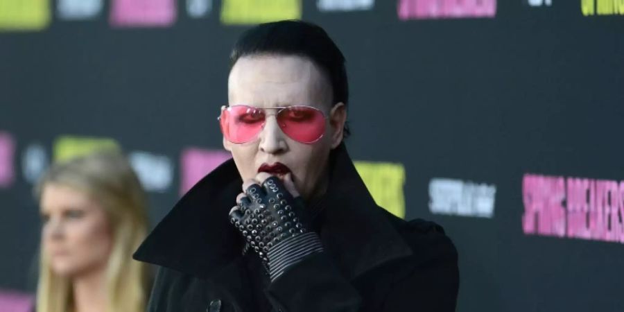 Der Schock-Rocker Marilyn Manson im Jahr 2013 in Hollywood