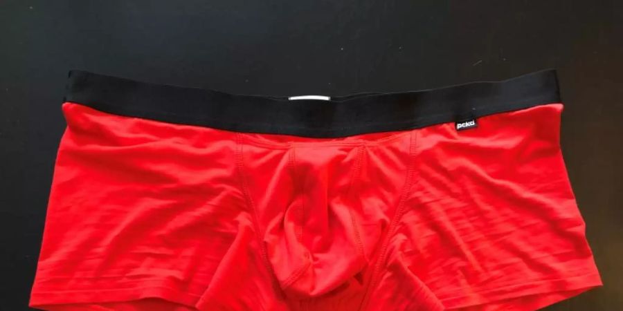 Der neue Trend? Eine Beutel-Unterhose für den Mann. Foto: Gregor Tholl/dpa-Zentralbild/dpa