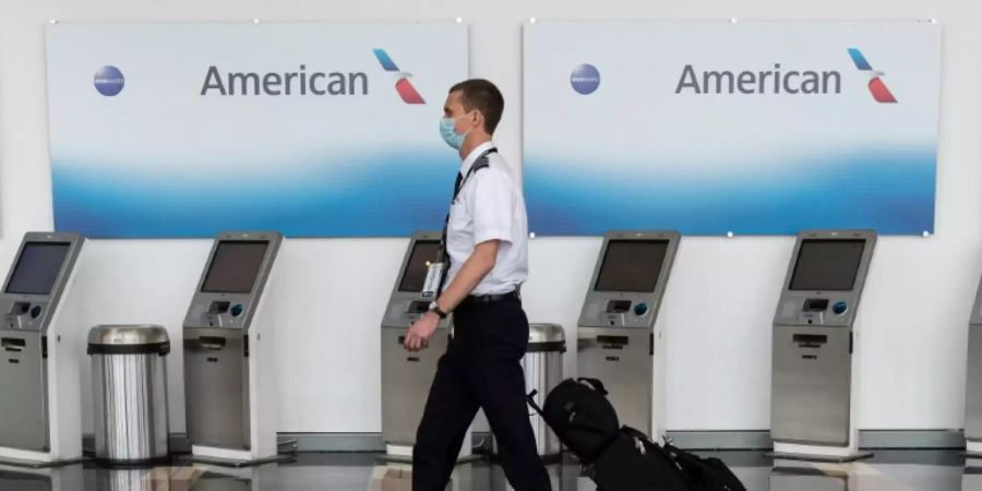 Leerer Flughafen in den USA