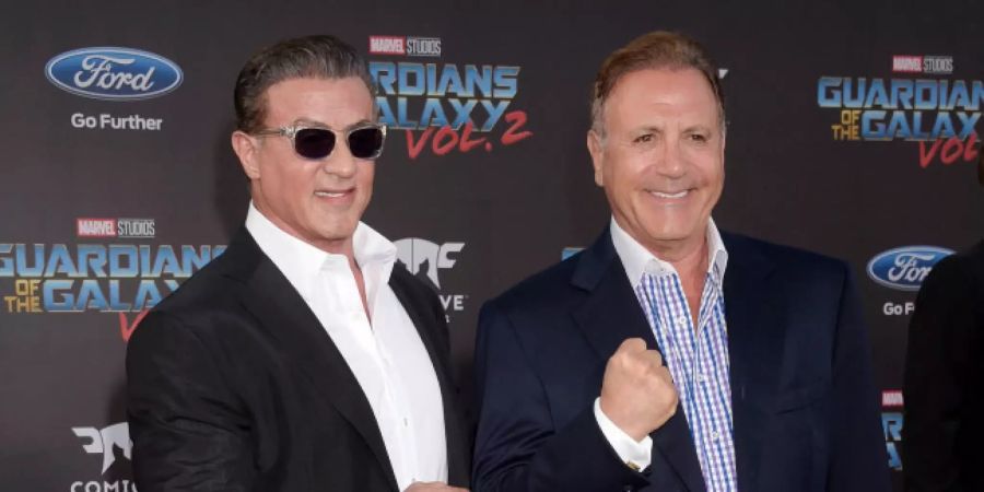 Frank und Sylvester Stallone