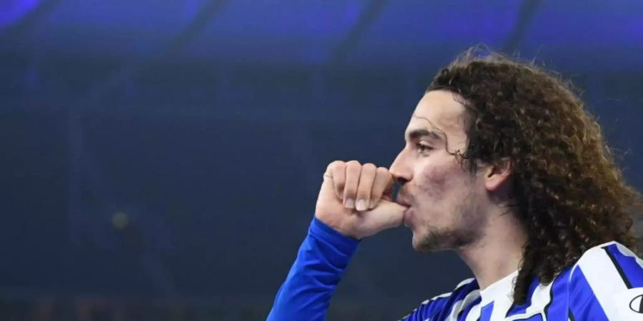Mattéo Guendouzi wird bald Papa. Foto: Annegret Hilse/Pool via REUTERS/dpa