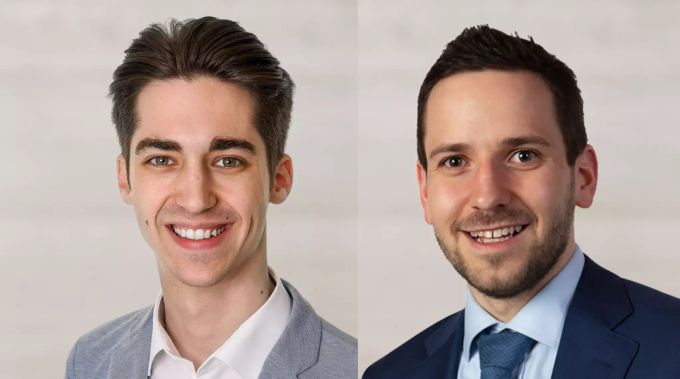 Dominic Täubert (r.) und Uriel Seibert (l.) sind die Co-Präsidenten der *jevp. *jevp EVP