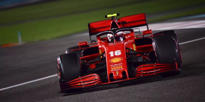 Formel 1 Ferrari Leclerc