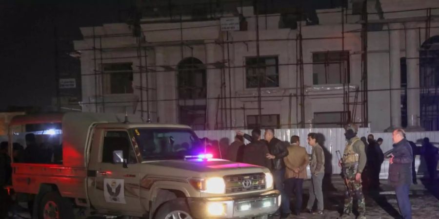 Sicherheitskräfte in Erbil