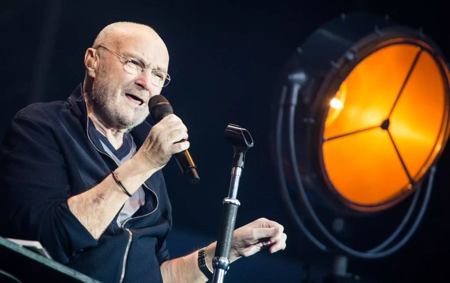 Sänger Phil Collins.