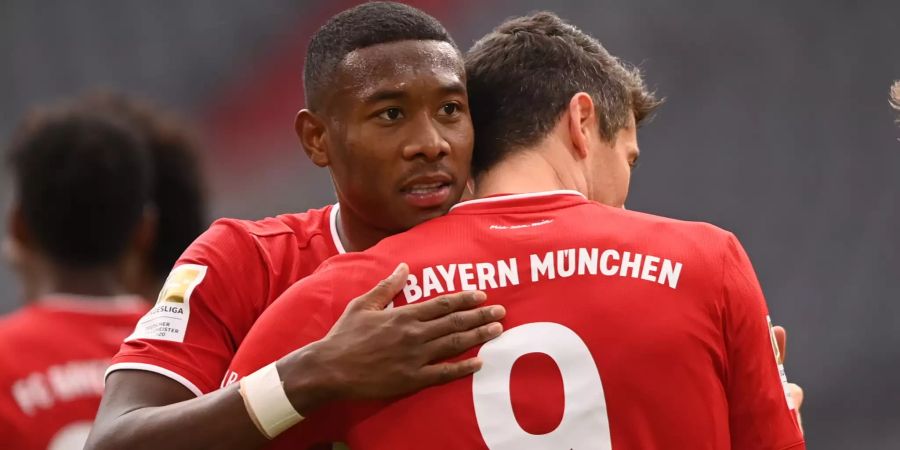 David Alaba Robert Lewandowski