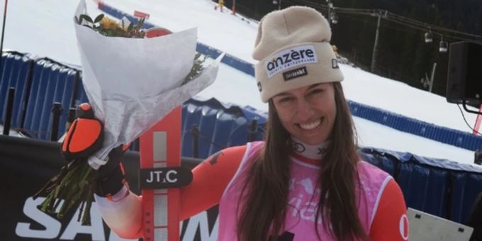 Jubel im Super-G - Malorie Blanc holt an der Junioren-WM Gold!