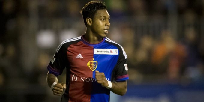 Jean-Paul Boëtius im Trikot des FC Basel. Jean-Paul Boëtius