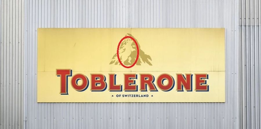 toblerone logo bär