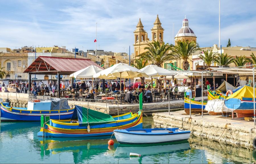 Malta, Valetta, Sommerferien