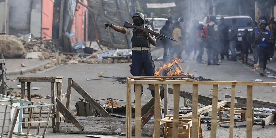 Demonstranten haiti