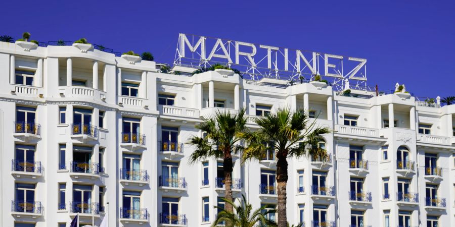 Hotel Martinez in Cannes.