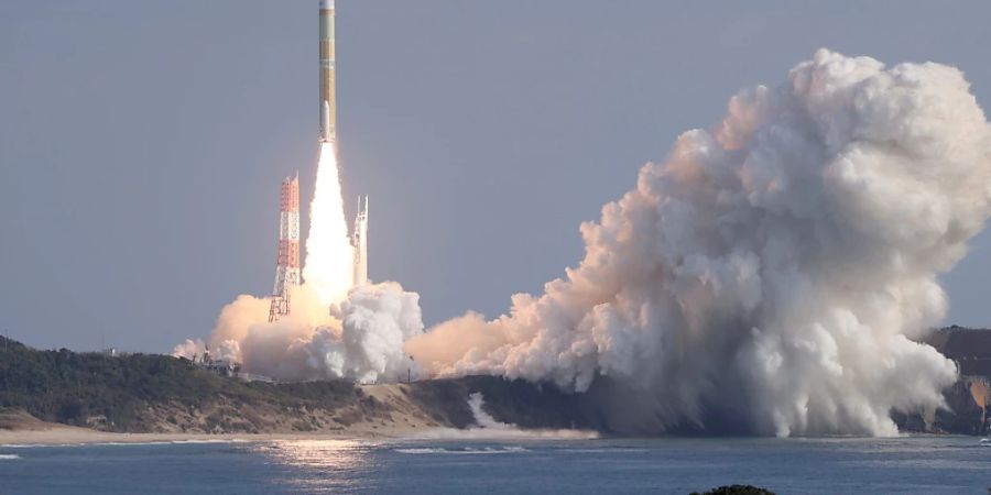 Der Start der H3-Rakete der japanischen Raumfahrtbehörde Jaxa war erfolgreich.