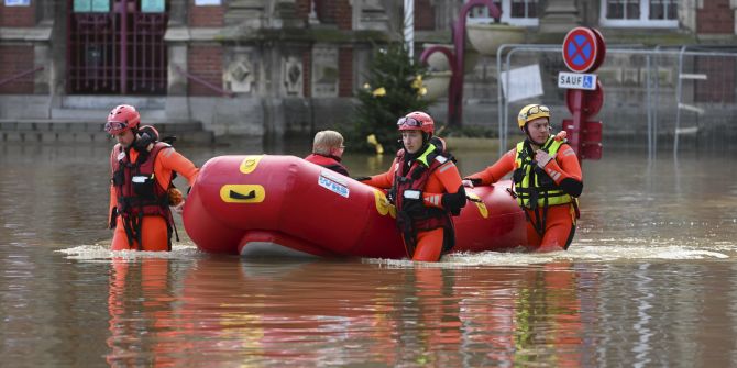 Frankreich Hochwasser