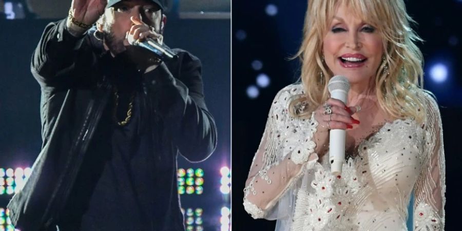 Rapper Eminem und Country-Ikone Dolly Parton