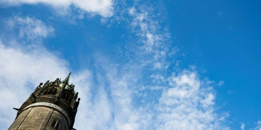 Turm der Schlosskirche von Wittenberg