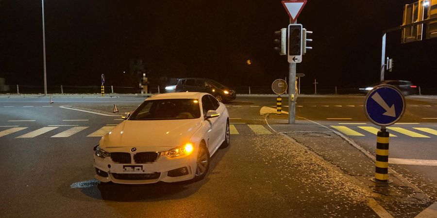 Sachschaden nach Kollision in Näfels