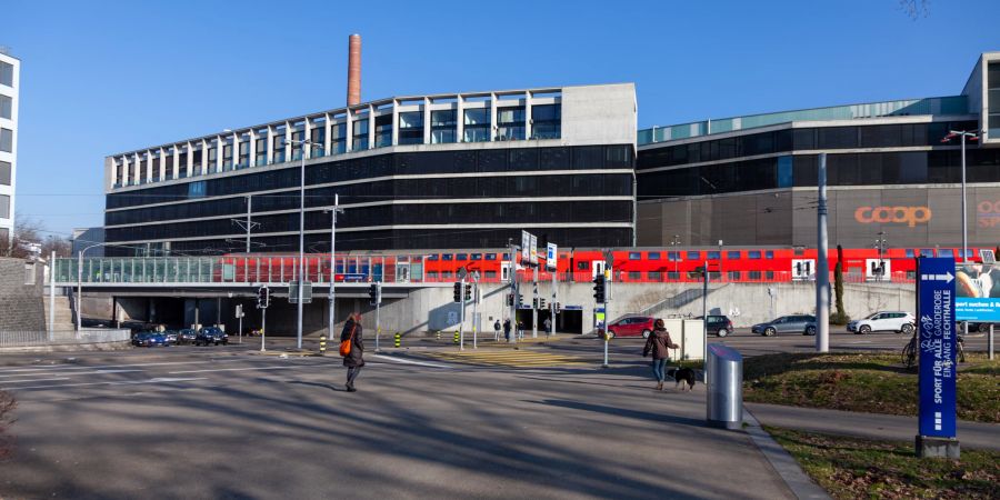 Das Sihlcity und die Saalsporthalle im Zürcher Kreis 3.