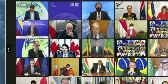 Die Popularität des Videokonferenz-Diensts Zoom nahm in der Pandemie schlagartig zu. Nun macht nach dem Boom ein langsameres Wachstum zu schaffen. (Archivbild) Die Popularität des Videokonferenz-Diensts Zoom nahm in der Pandemie schlagartig zu. Nun macht nach dem Boom ein langsameres Wachstum zu schaffen. (Archivbild)