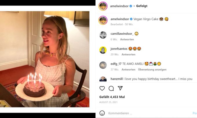 Lady Amelia Windsor